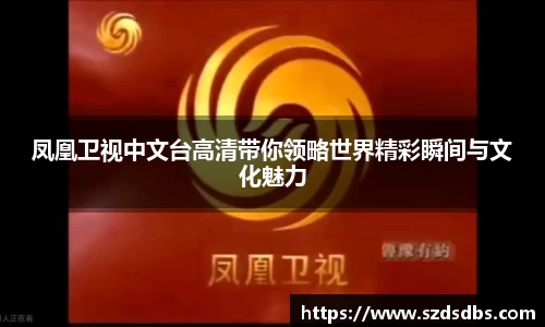 凤凰卫视中文台高清带你领略世界精彩瞬间与文化魅力